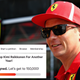 Image for article titled More Than 88,000 People Signed a Change.org Petition to Keep Kimi Raikkonen on the Ferrari F1 Team